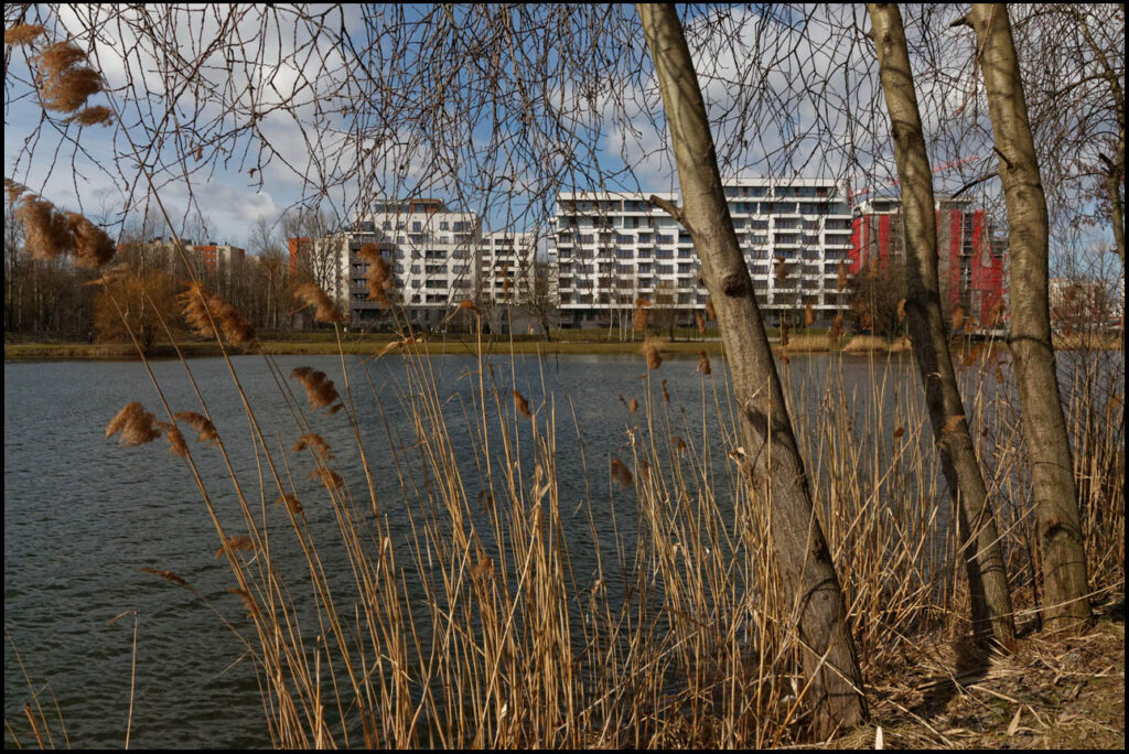 Nowo powstałe osiedle